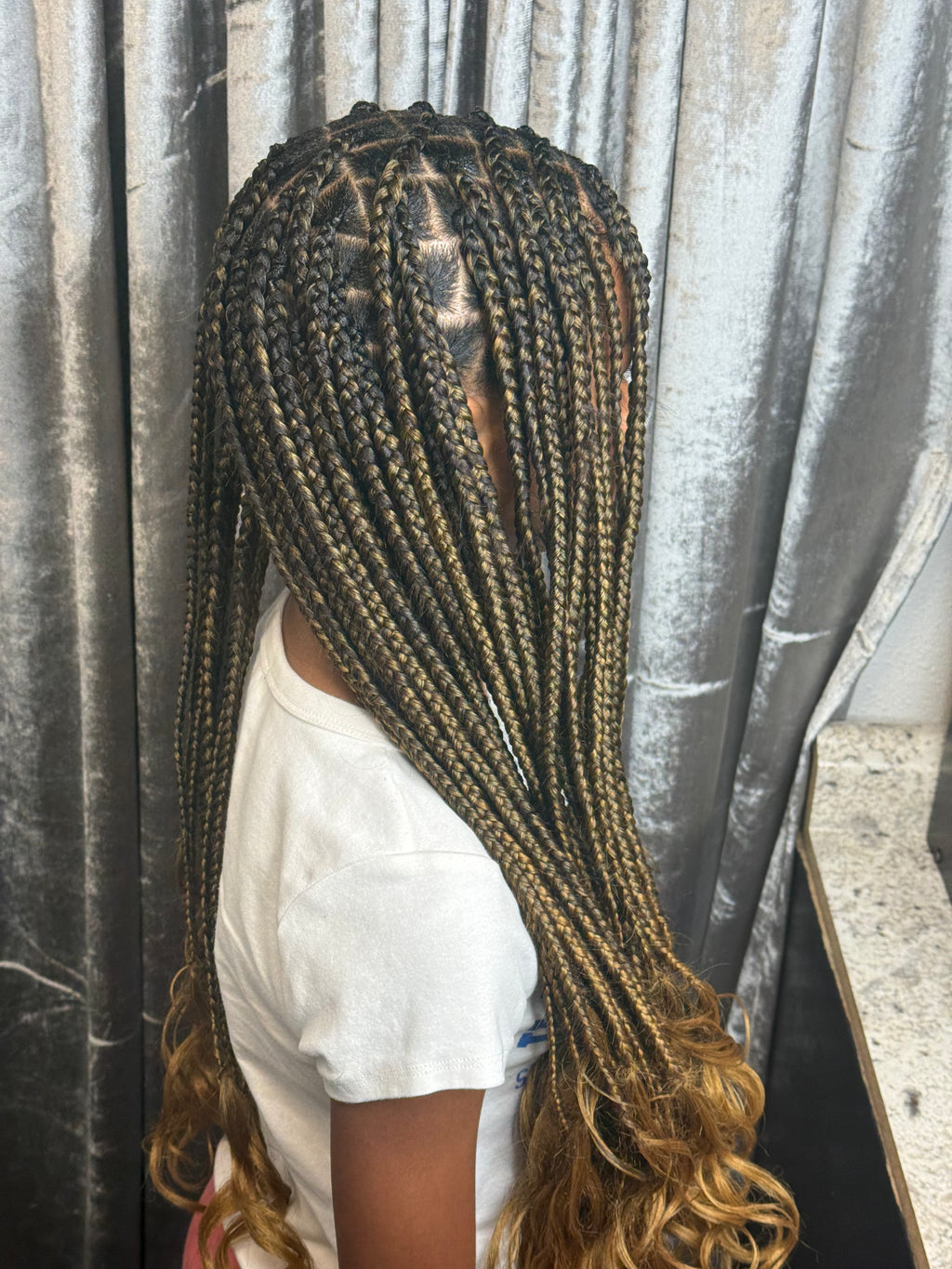 French Curl Knotless Braids | Jacksonville & Orange Park, FL