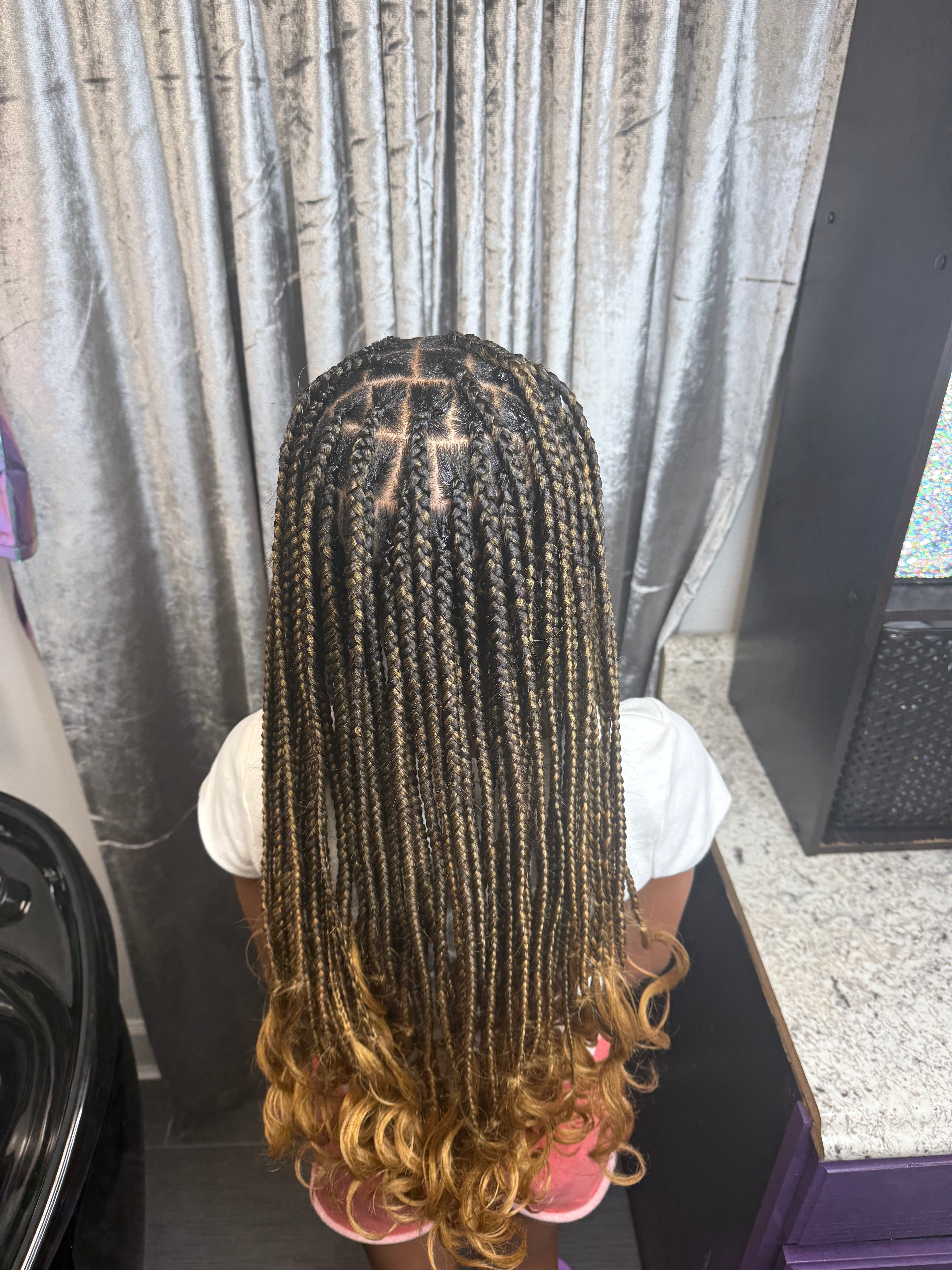 French Curl Knotless Braids | Jacksonville & Orange Park, FL