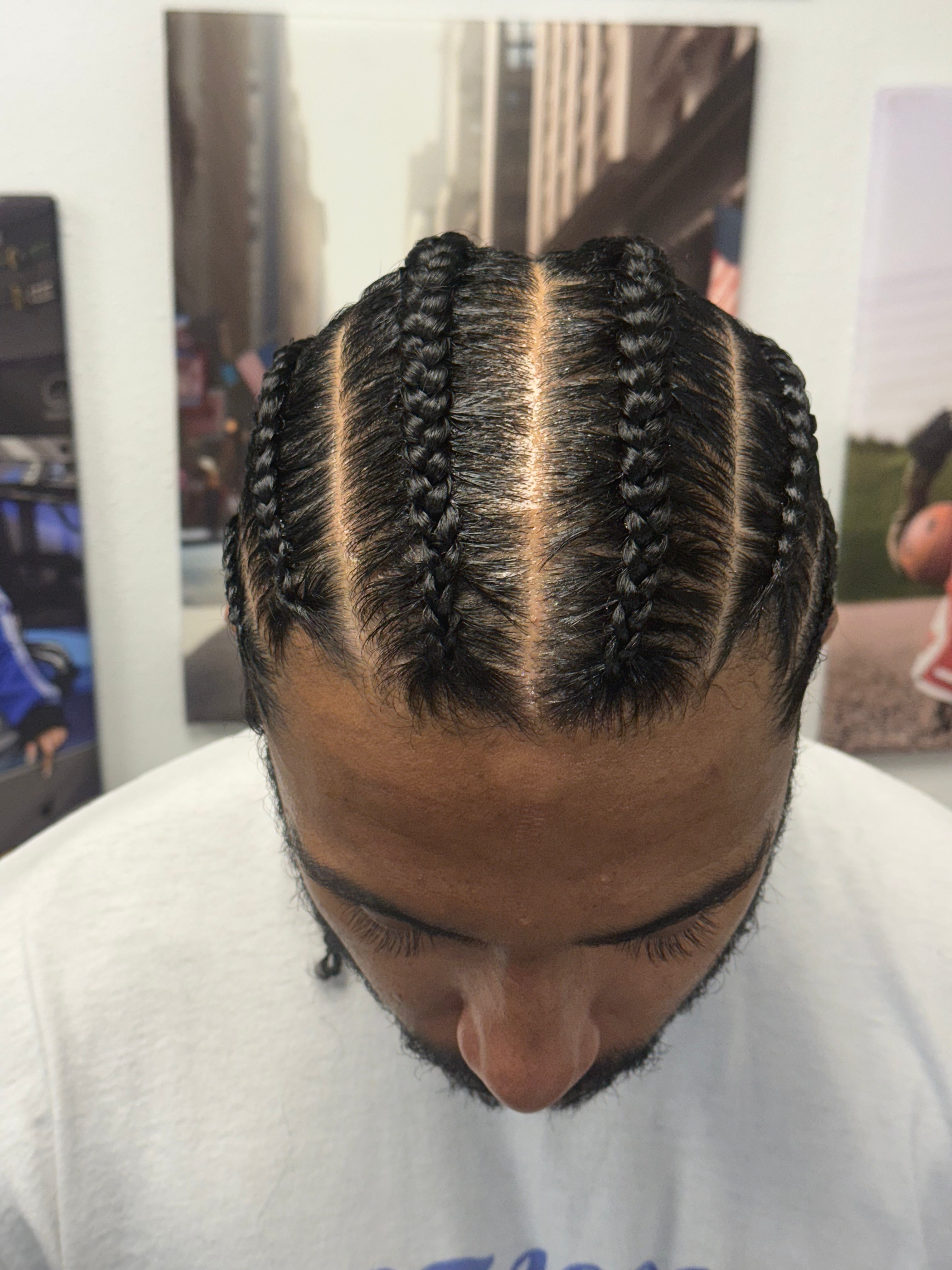 Men’s Straight Back Braids | Jacksonville & Orange Park, FL
