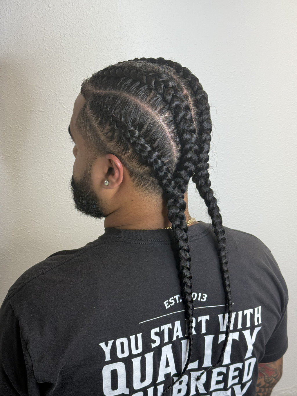 Men’s Straight Back Braids | Jacksonville & Orange Park, FL